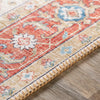 Tapis vintage lavable - Iris - Beige / Orange